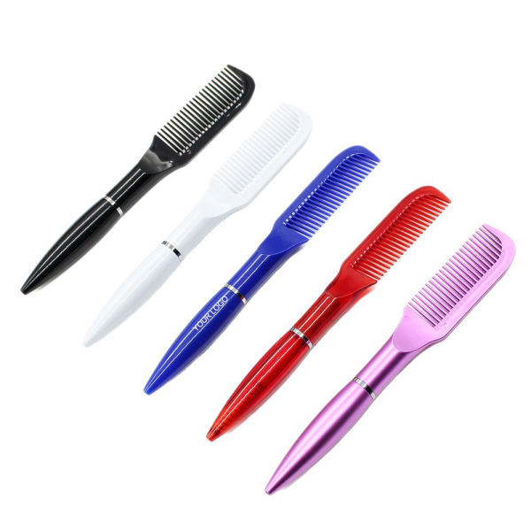 Plastic Comb Shaped Ballpoint Pen