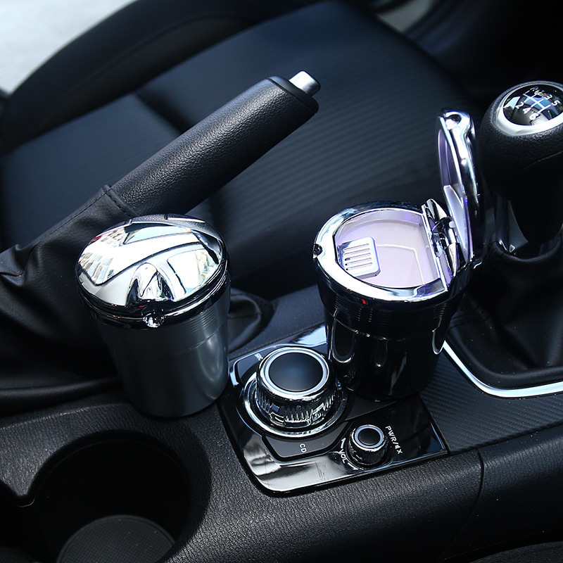 Car Ashtray w/LED Light
