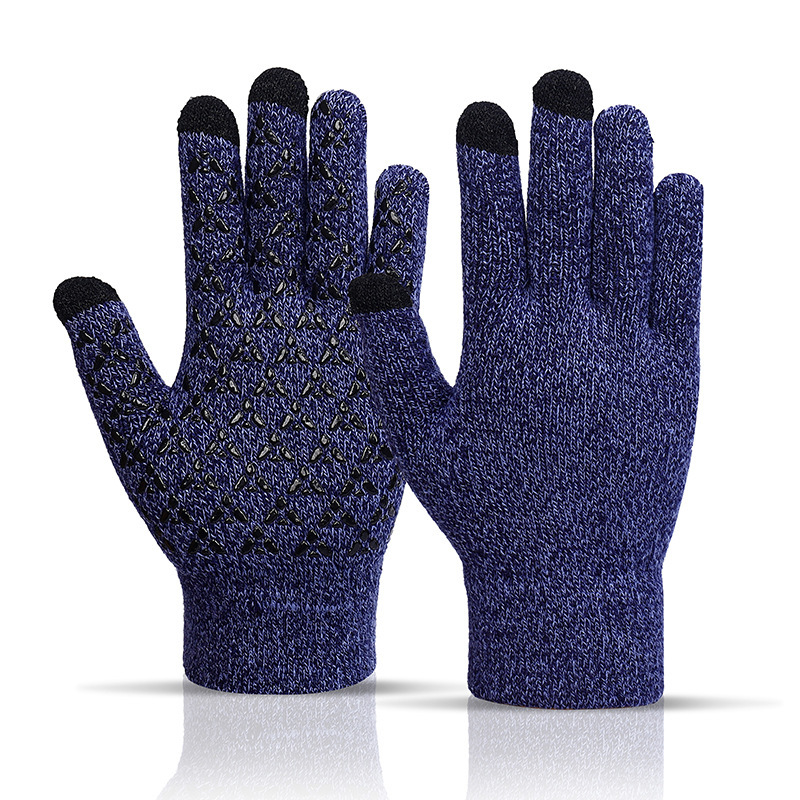 Thickened Knitted Touch Screen Gloves
