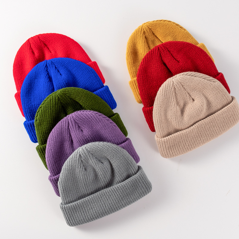 Unisex Winter Warm Acrylic Knitted Beanie