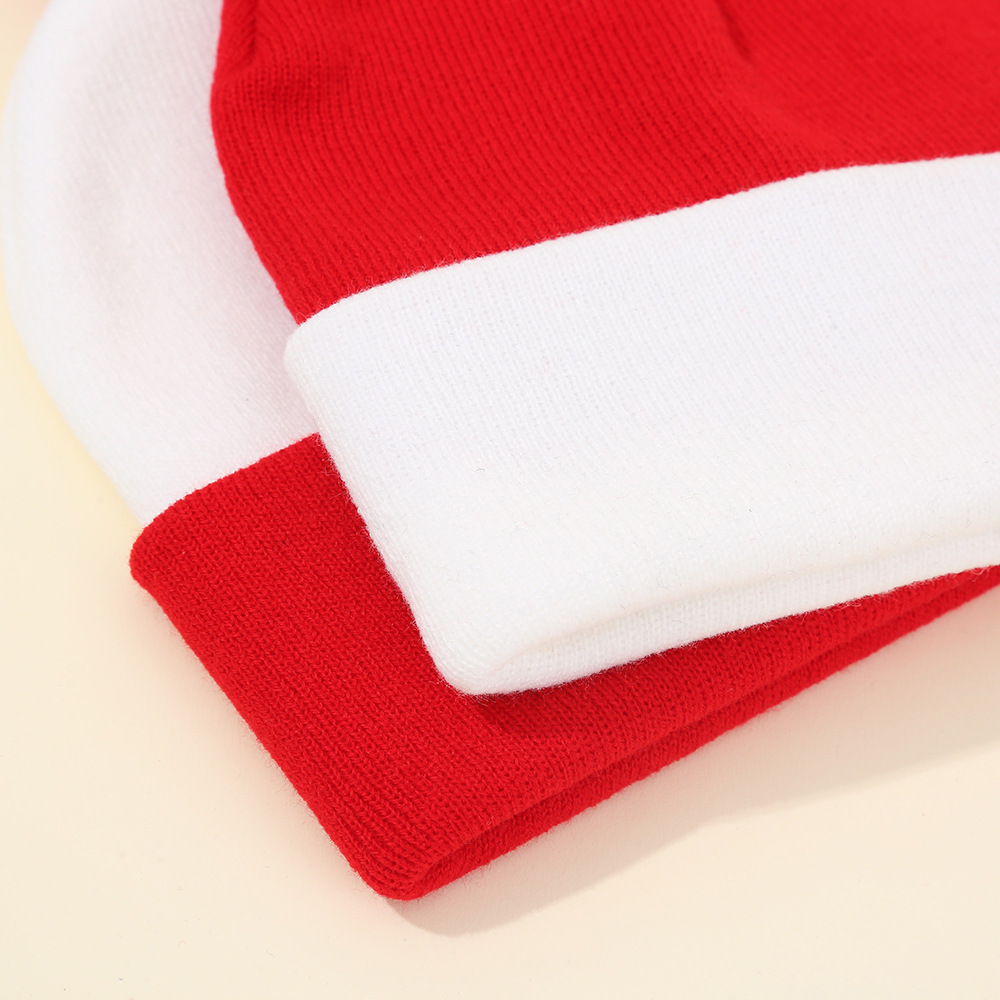 Christmas Pom Pom Knitted Beanie