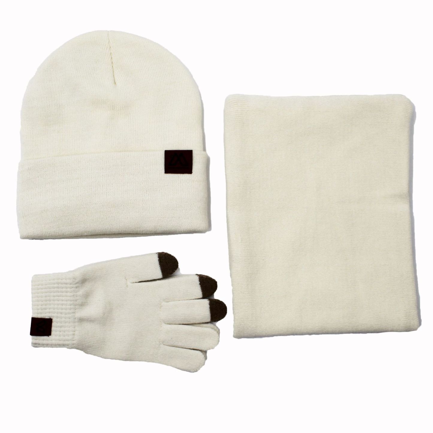 3 - Piece Fleece Lined Knitted Winter Set