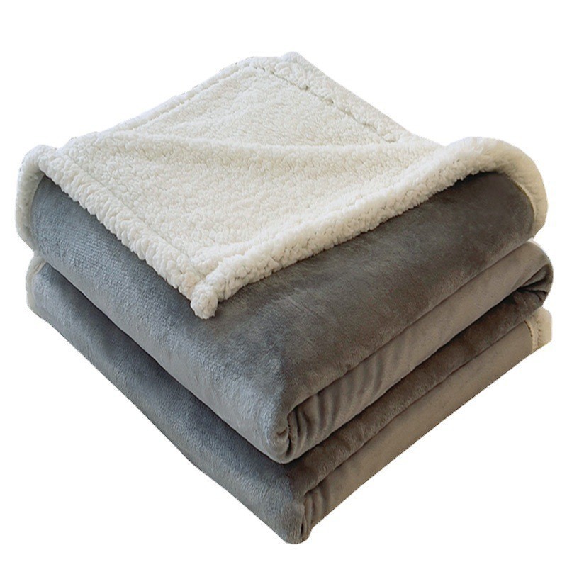 Thickened Double Layer Flannel Blanket