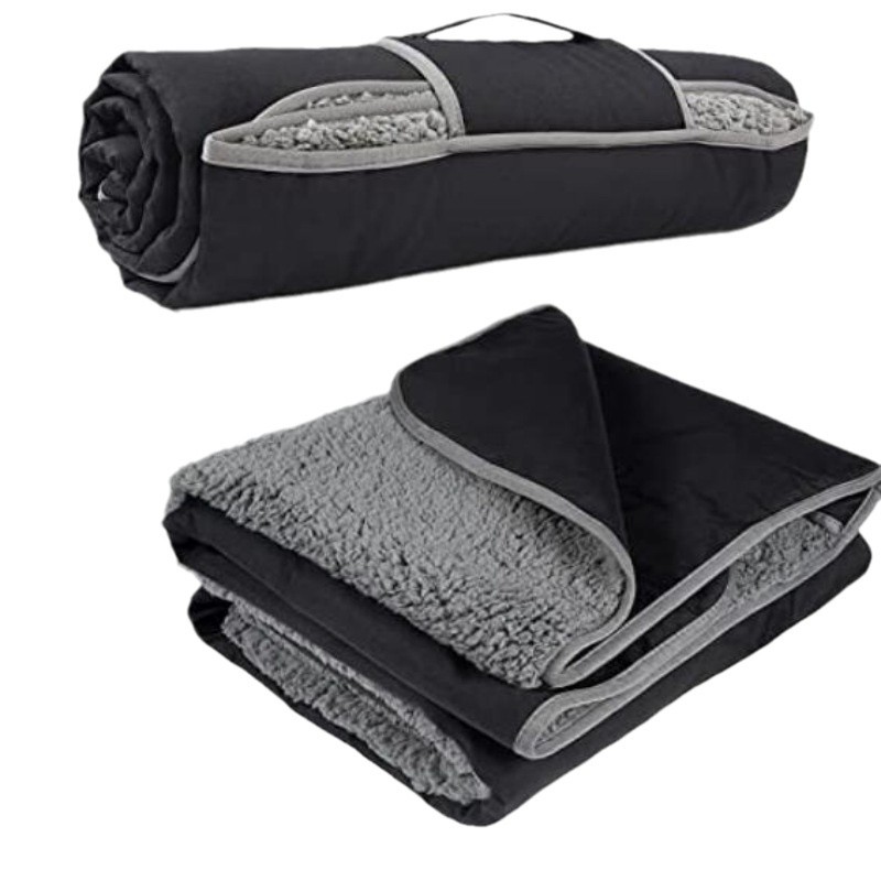 2-in-1 Travel Blanket/Camping Picnic Mat