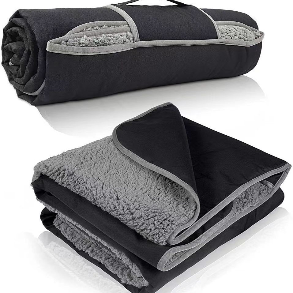 2-in-1 Travel Blanket/Camping Picnic Mat