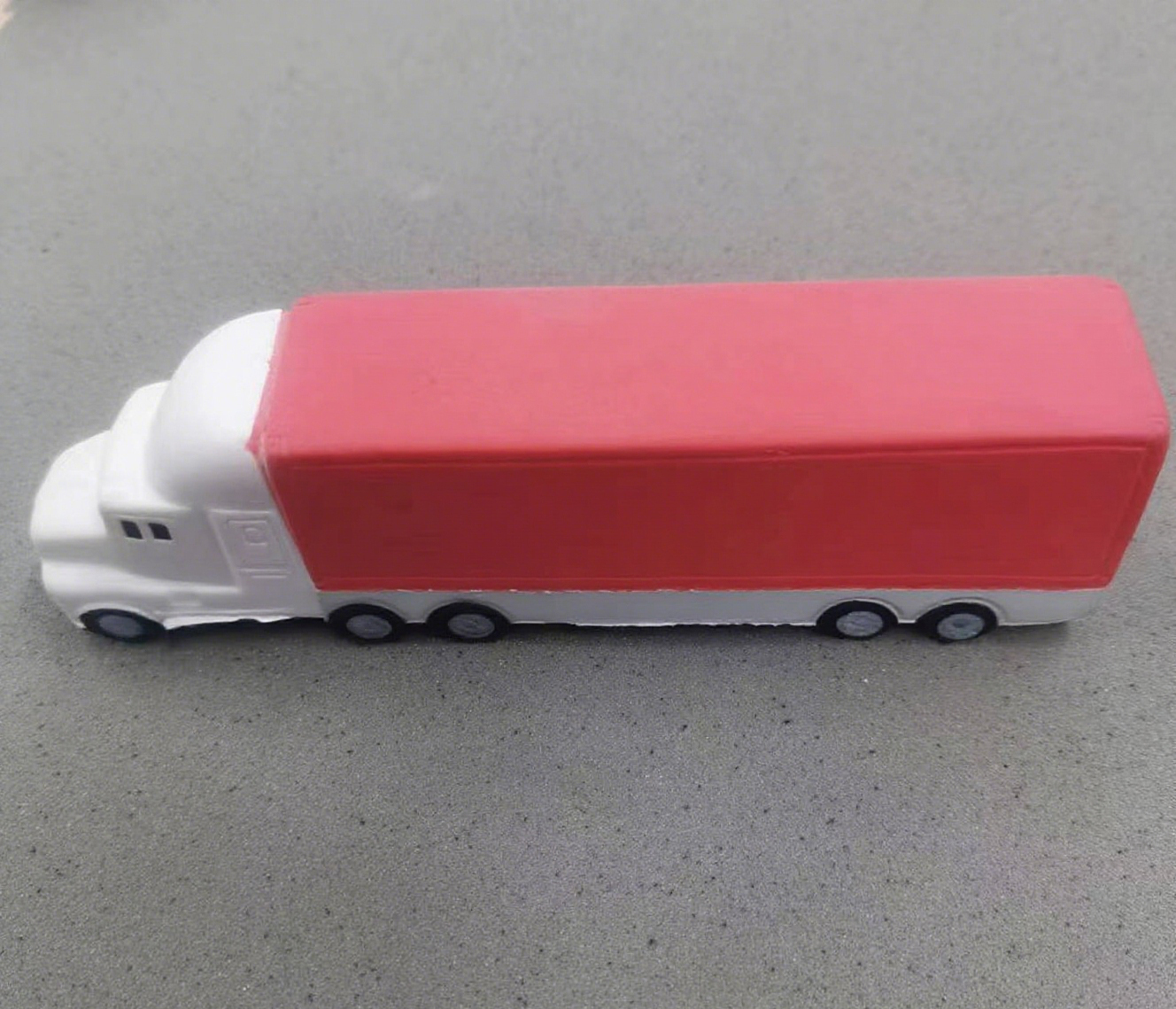 PU Foam Container Truck Stress Relief Toy