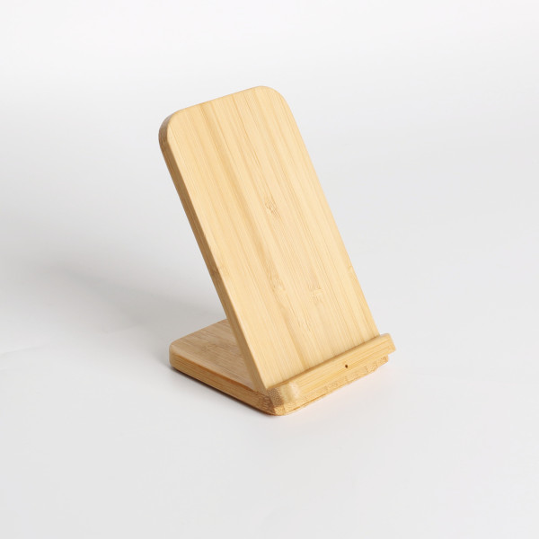 10W Bamboo Wireless Charging Stand