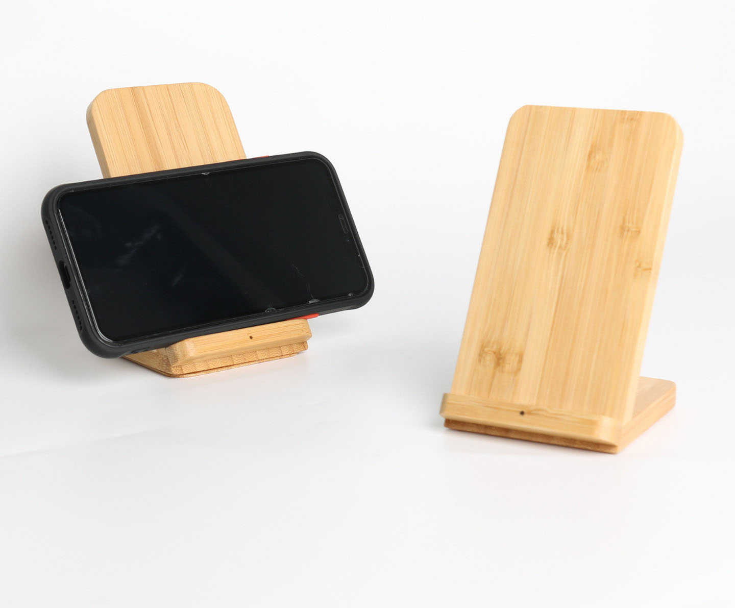 10W Bamboo Wireless Charging Stand