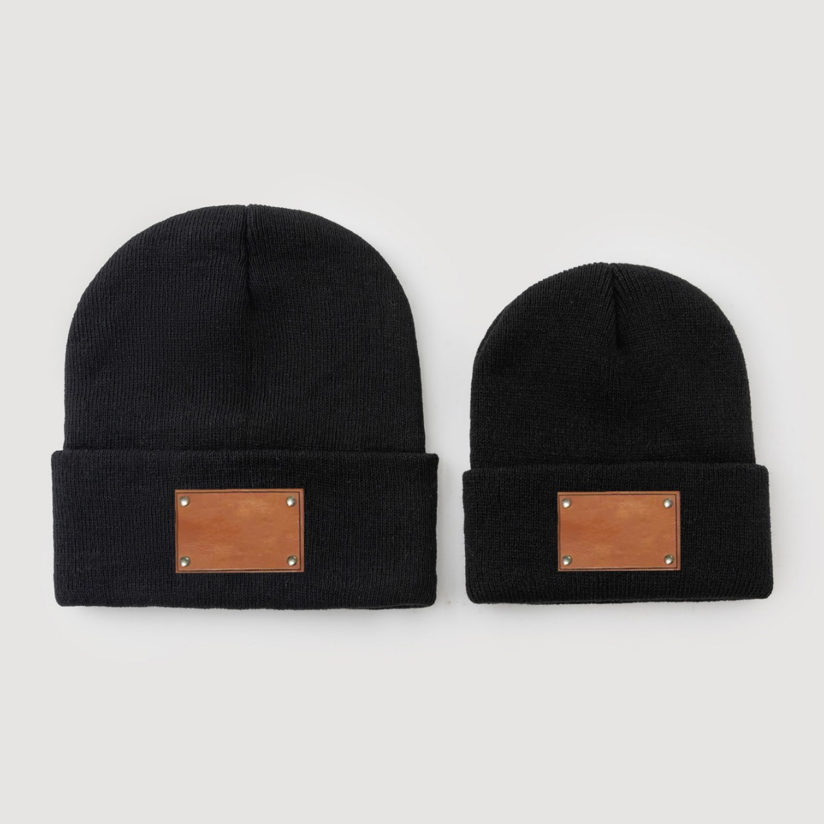 Parent&Child Knitted Beanies Set