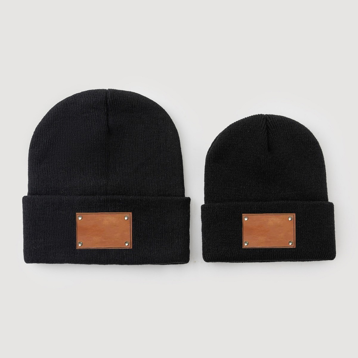 Parent&Child Knitted Beanies Set