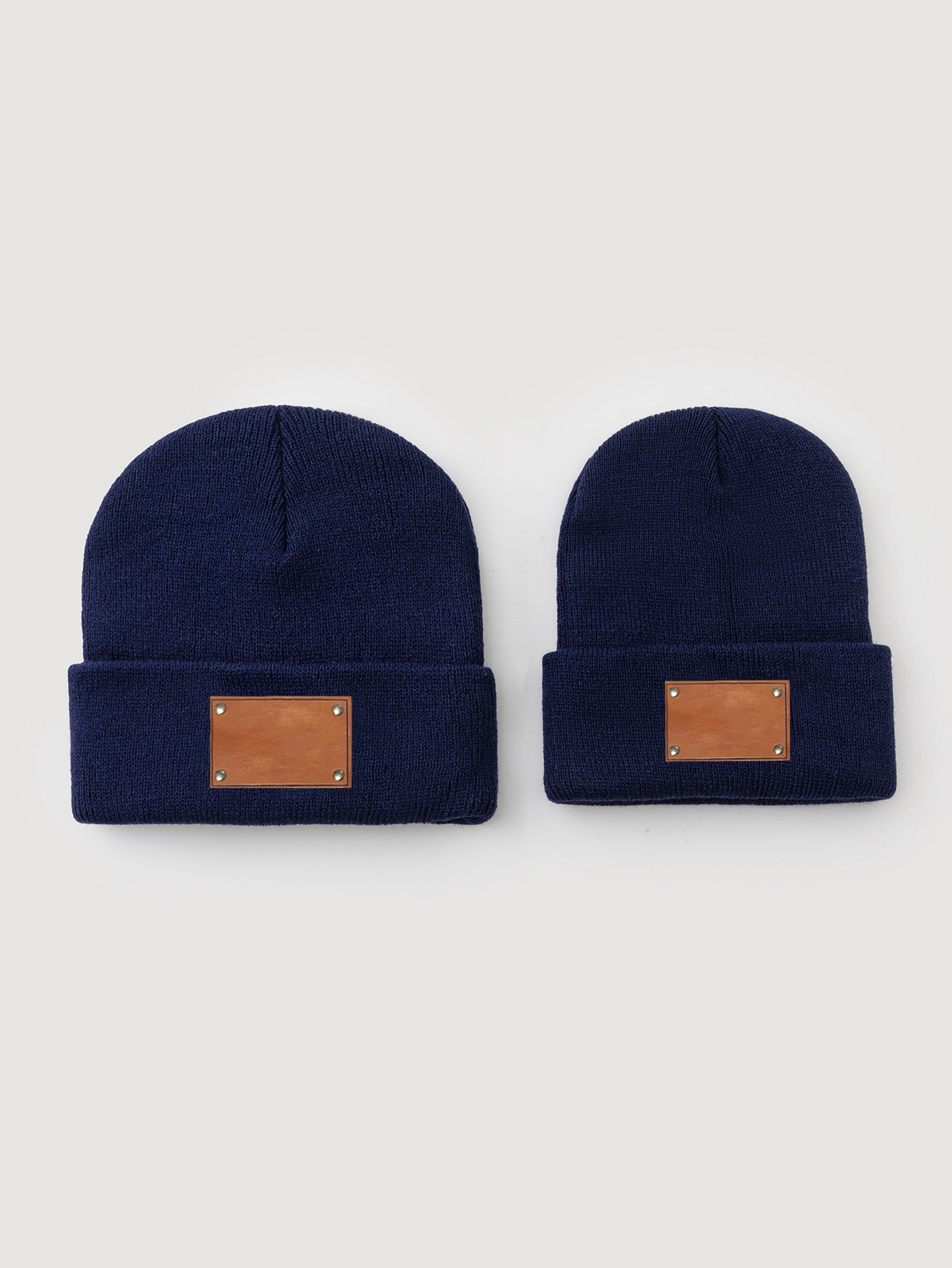 Parent&Child Knitted Beanies Set
