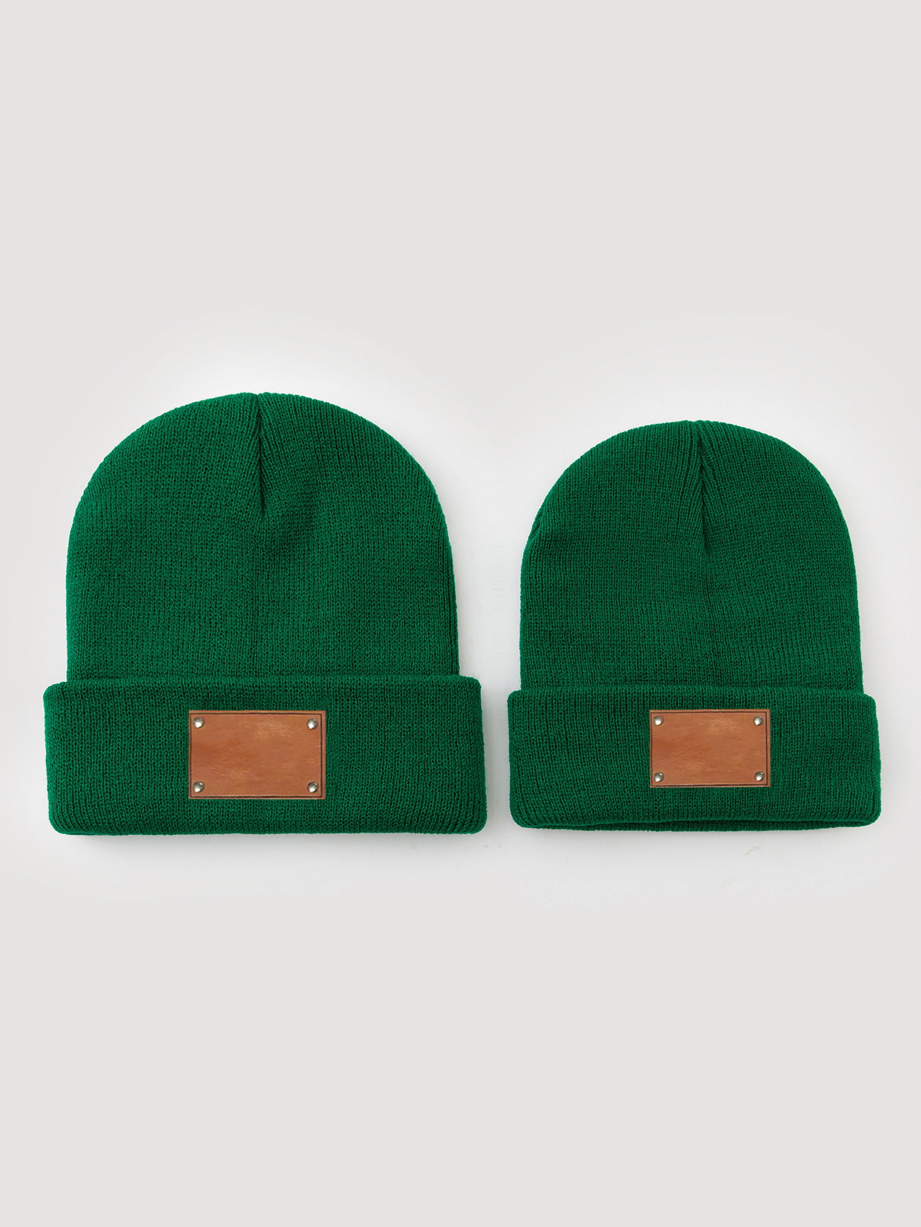 Parent&Child Knitted Beanies Set