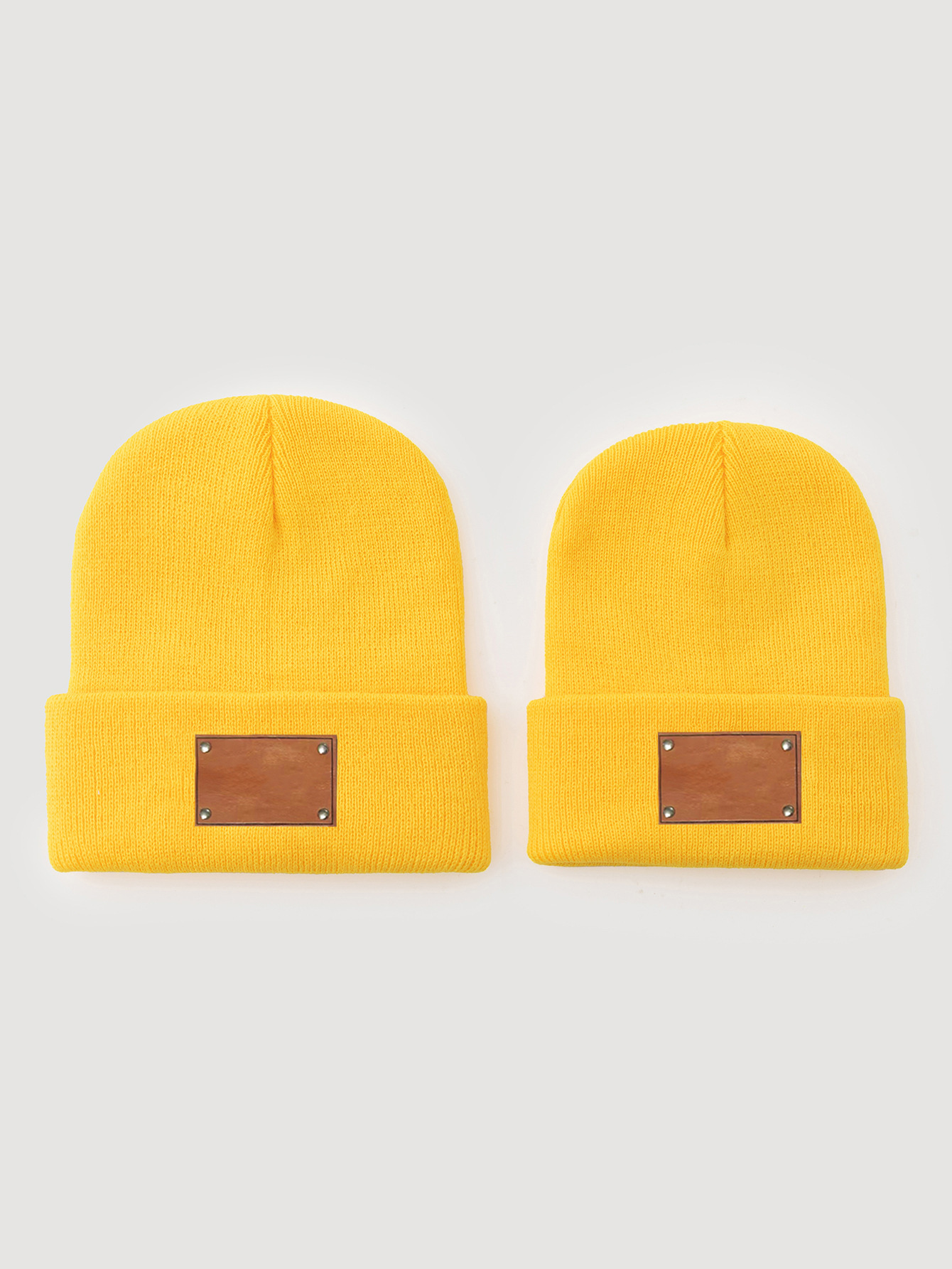 Parent&Child Knitted Beanies Set