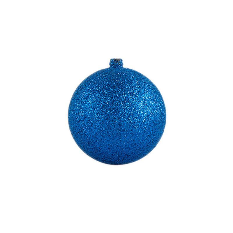 Glitter Plastic Christmas Tree Ornaments Balls