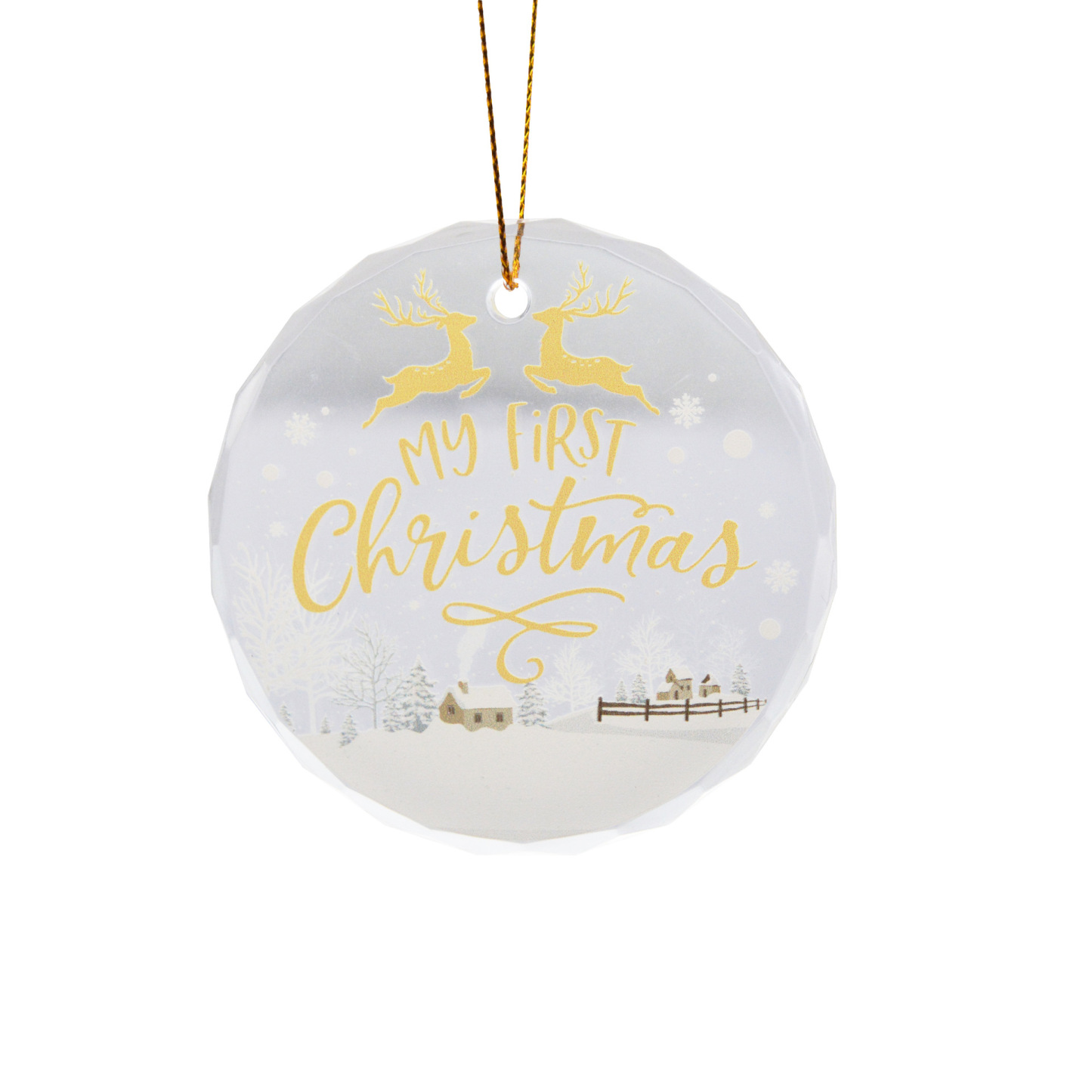 Round Christmas Ornament