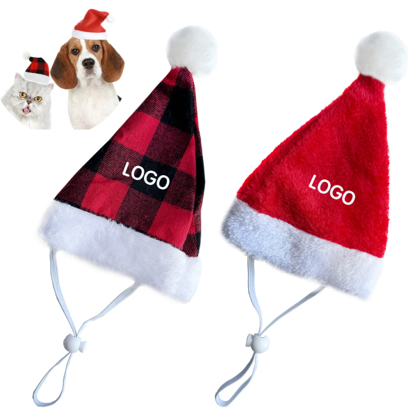 Pet Christmas Santa Hat