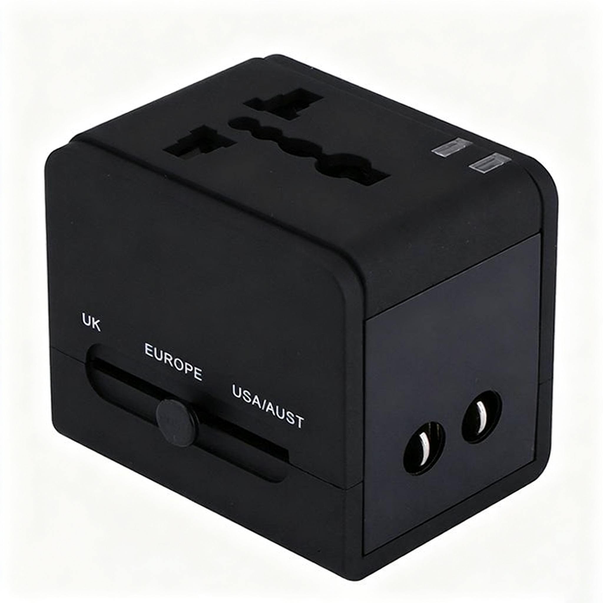 Travel Adapter w/Dual USB Ports