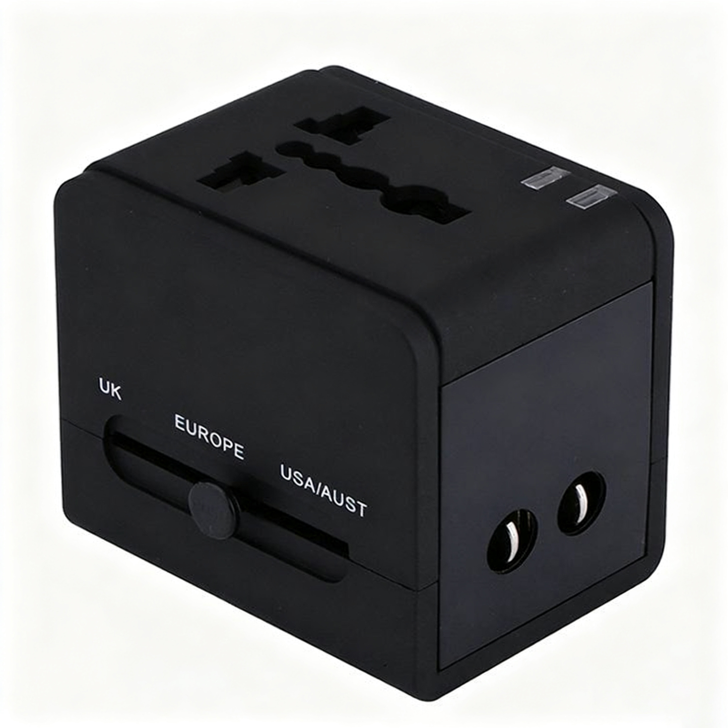 Travel Adapter w/Dual USB Ports
