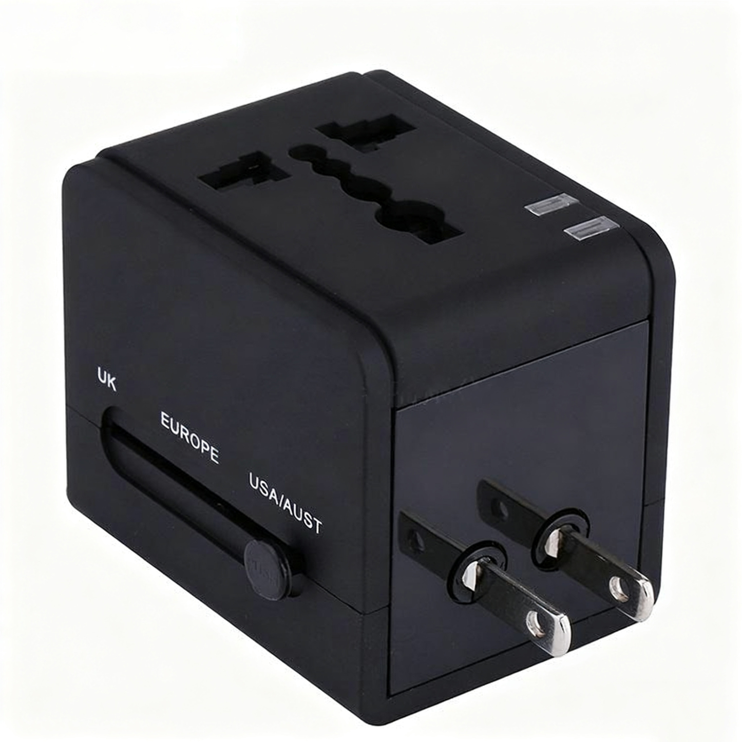 Travel Adapter w/Dual USB Ports