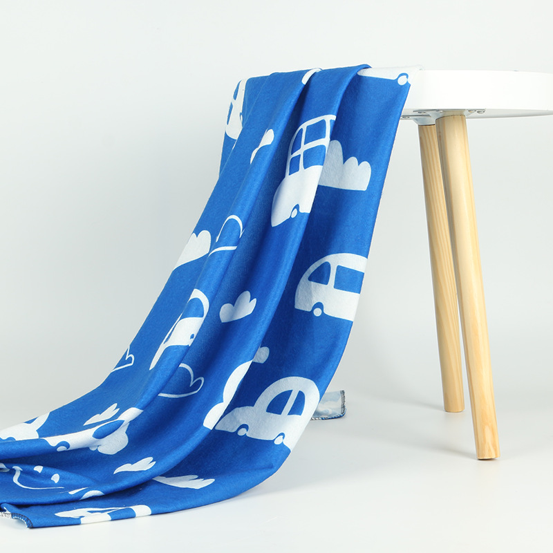 50''x 60'' Full Color Double Sided Flannel Blanket