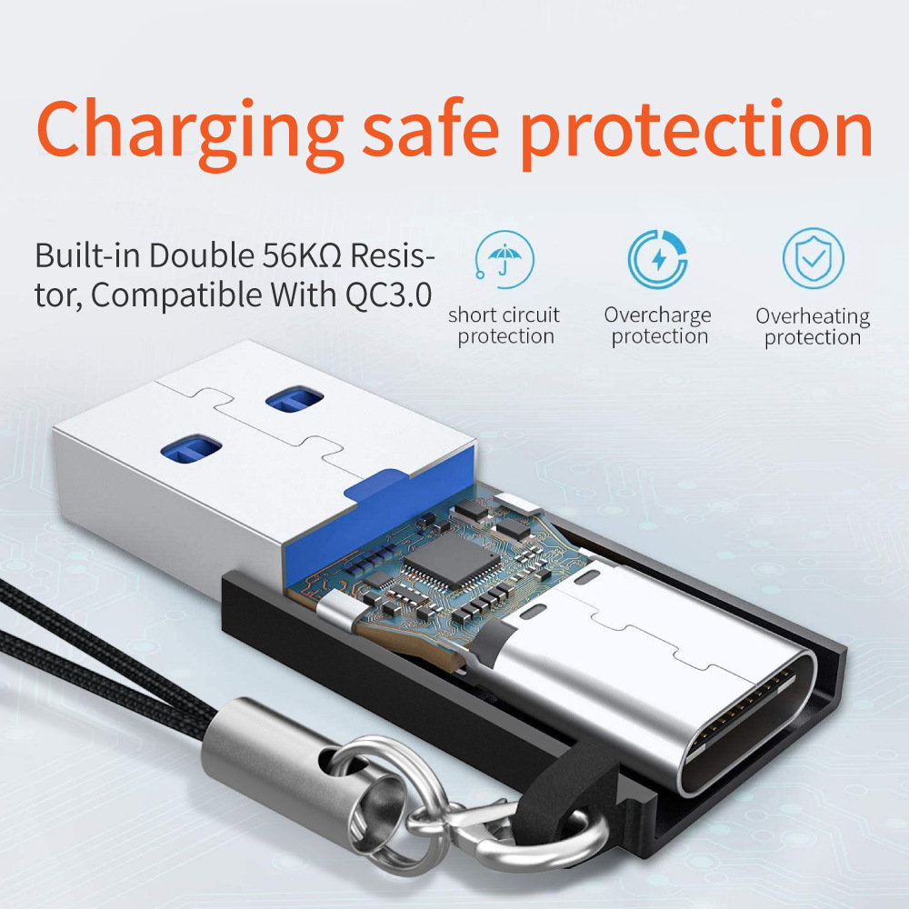 USB 3.0 to Type-C 3.1 Adapter