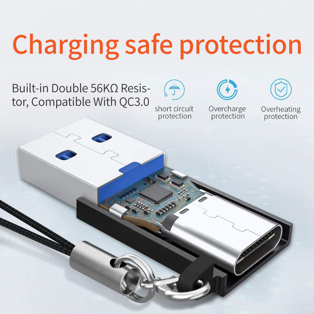 USB 3.0 to Type-C 3.1 Adapter