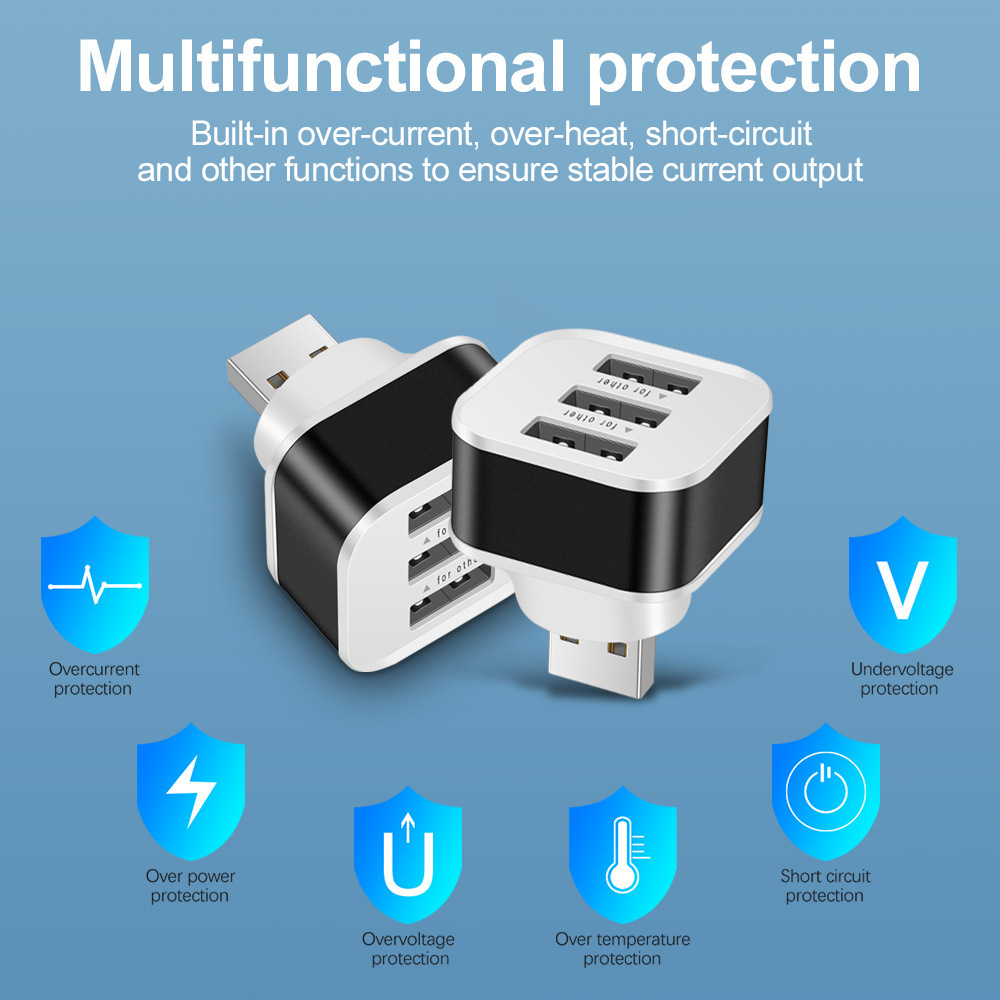3-Port USB Hub