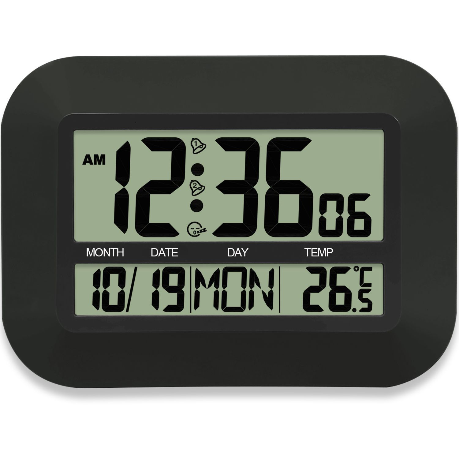 LCD Digital Alarm Clock