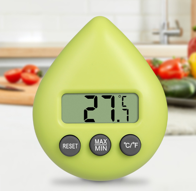 Water Drop Digital Thermometer