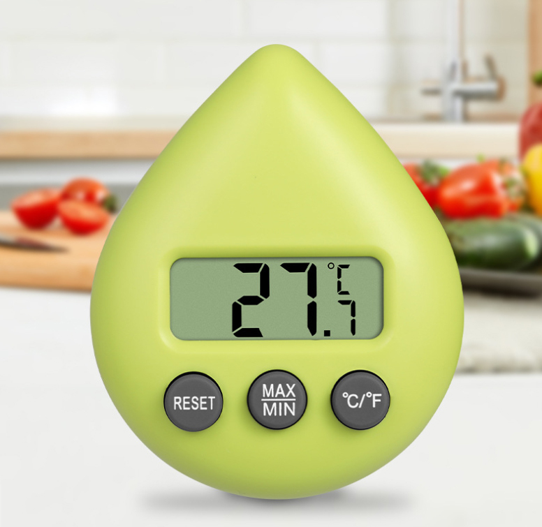 Water Drop Digital Thermometer