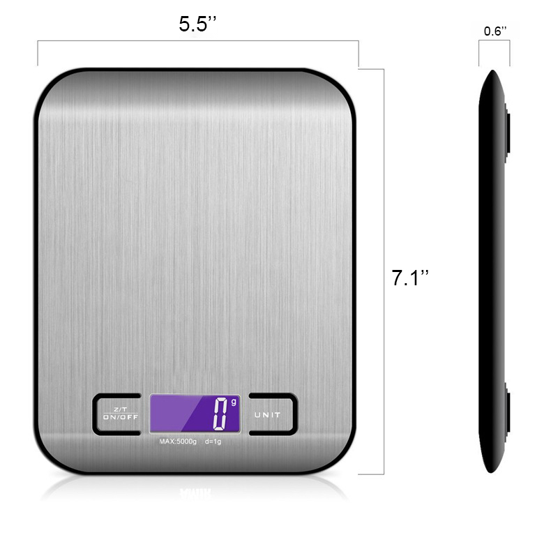 Stainless Steel Digital Kitchen Scale