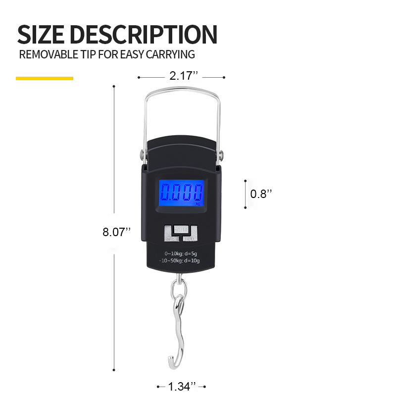 Large Handle Portable Luggage Scale