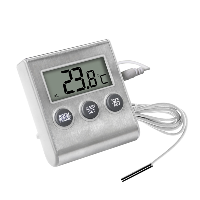 High/Low Temperature Alarm Fridge Thermometer