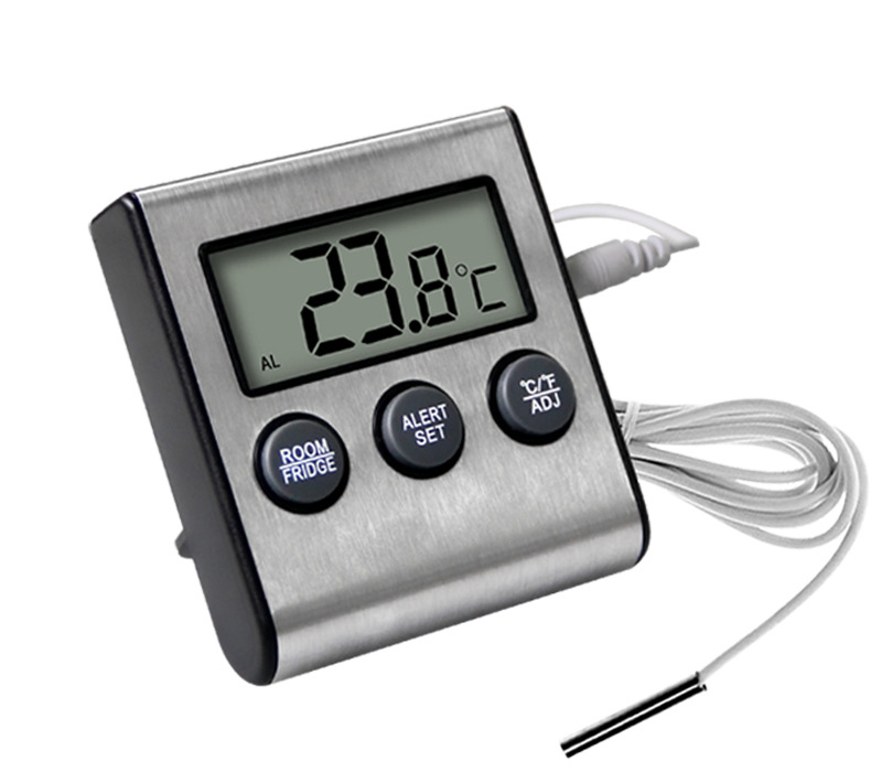 High/Low Temperature Alarm Fridge Thermometer