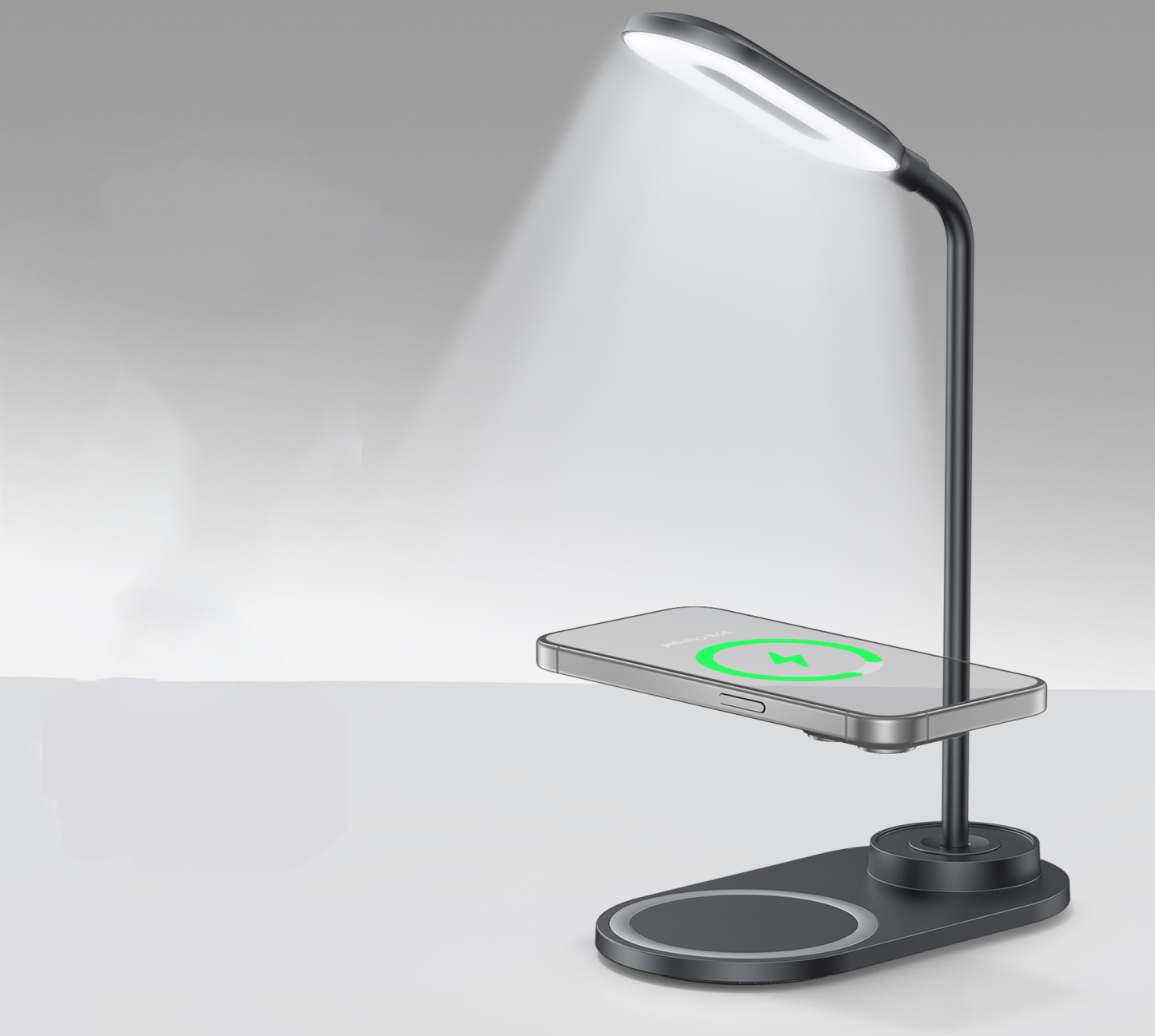 2-in-1 15W Wireless Charger Desk Lamp