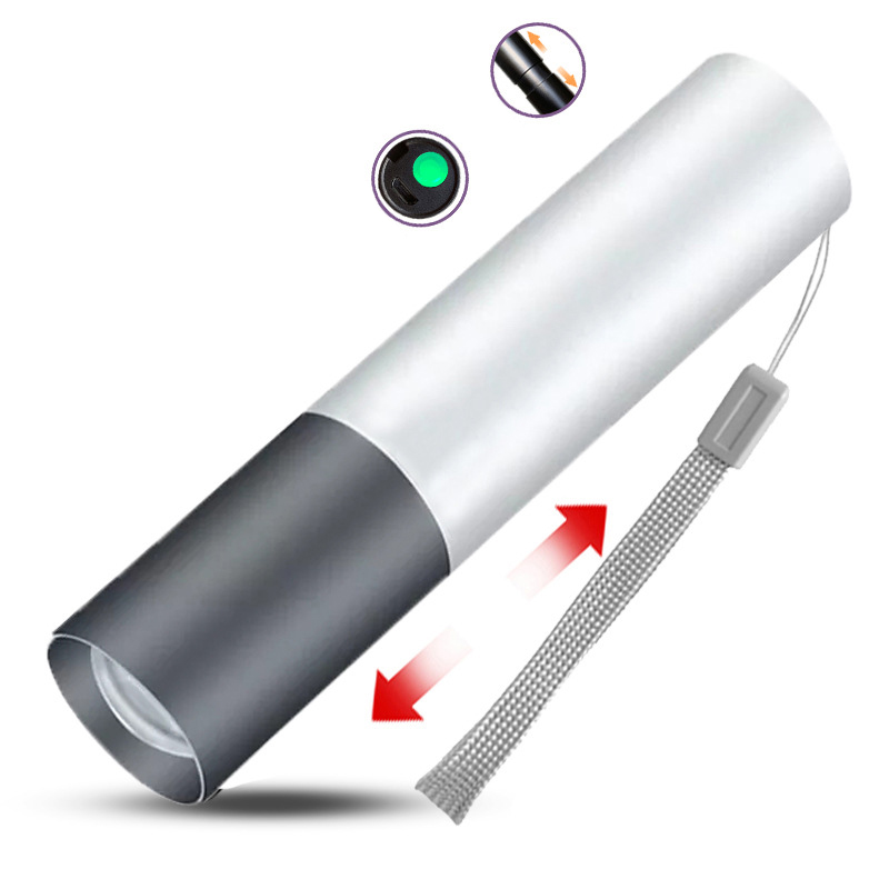 USB Rechargeable Mini LED Flashlight
