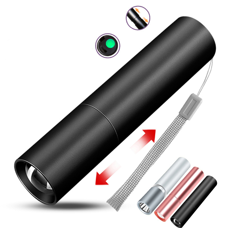 USB Rechargeable Mini LED Flashlight