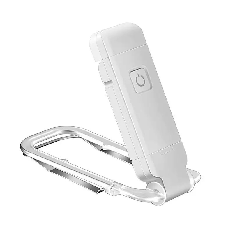 USB Rechargeable Mini Book Clip Light