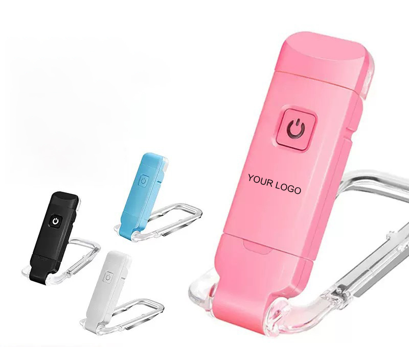 USB Rechargeable Mini Book Clip Light