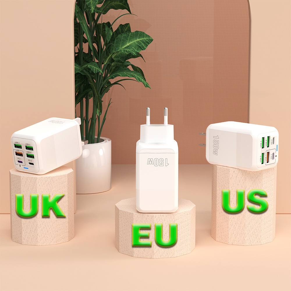 150W 6-Port Fast Charger