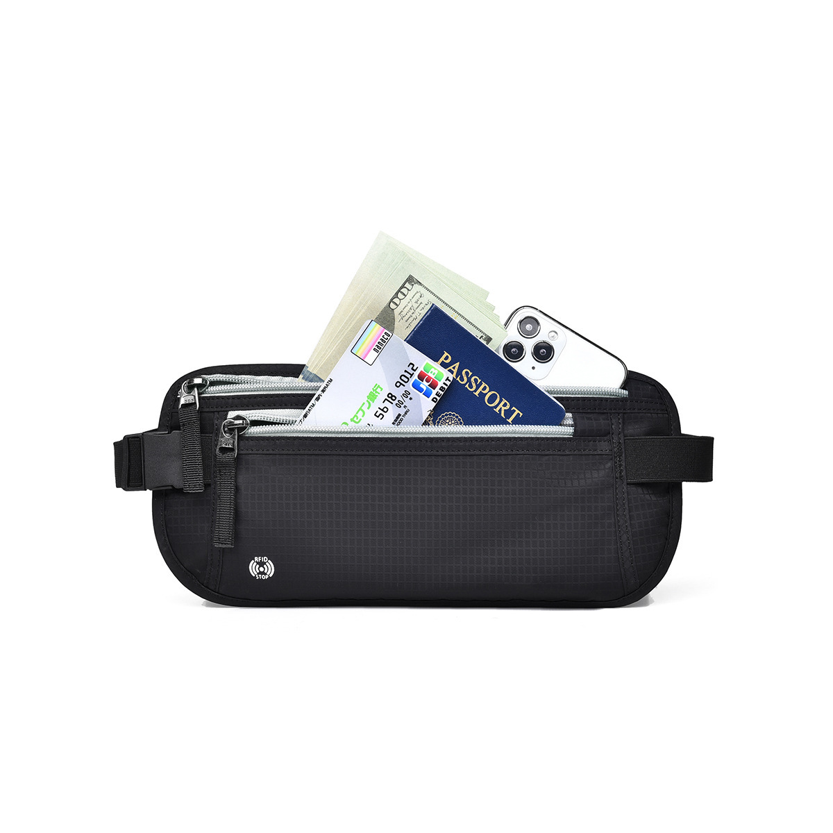 RFID Blocking Waist Bag