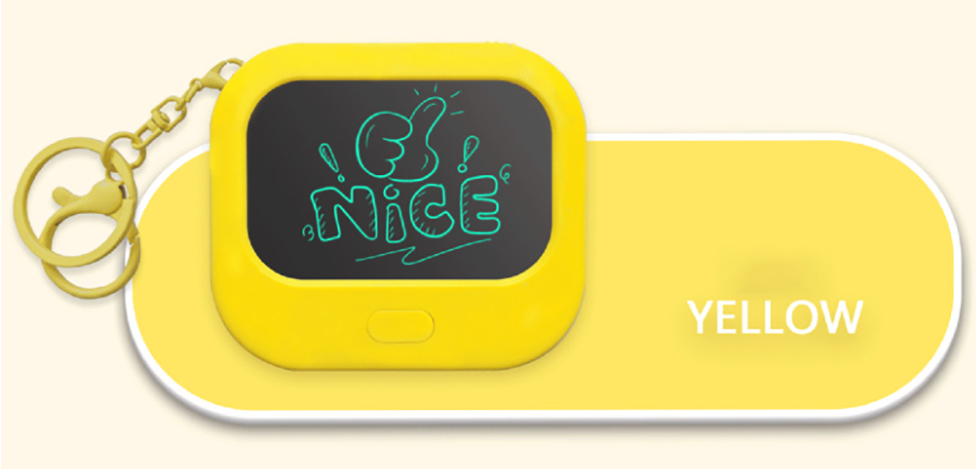 Mini LCD Writing Board w/Keychain