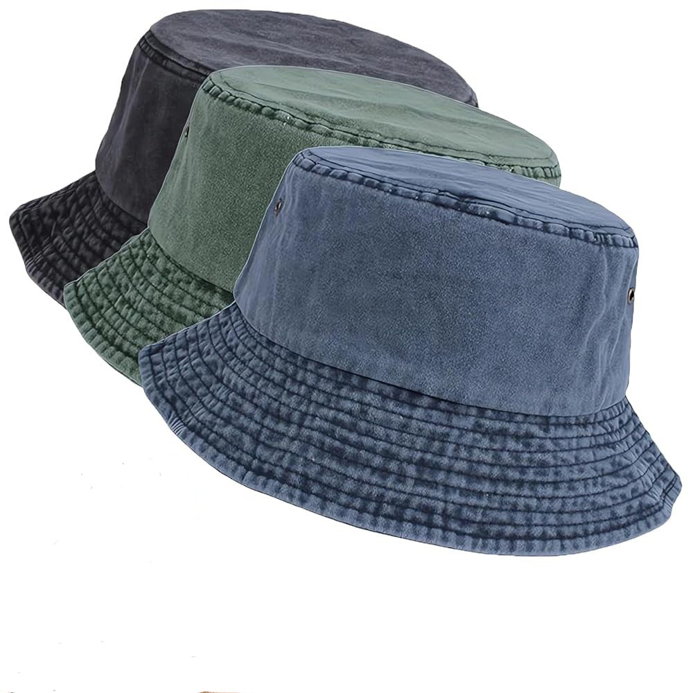 Denim Bucket Hats