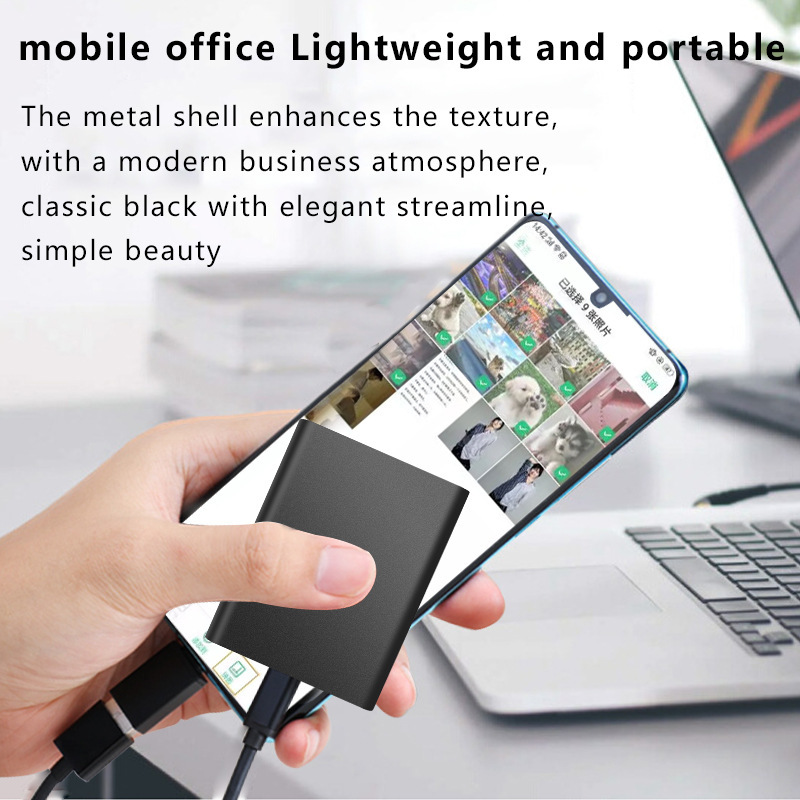 Portable 1TB External SSD USB 3.0 Solid State Drive