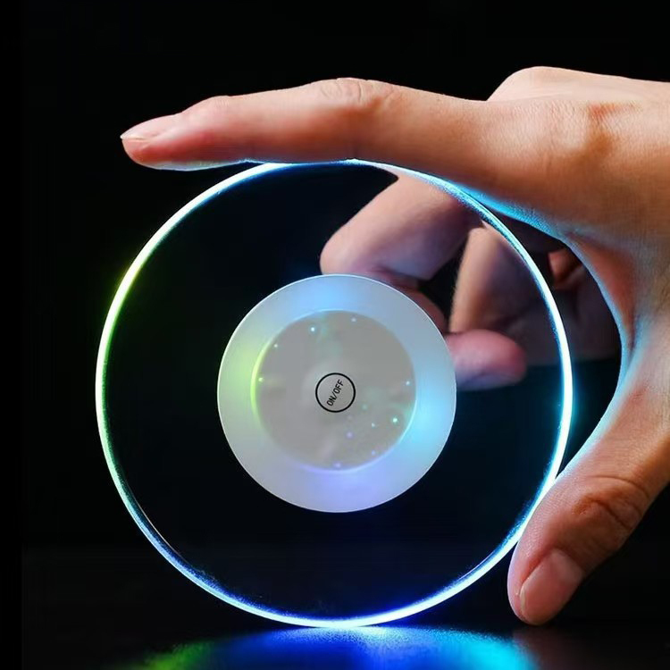 Acrylic LED Light Up Coaster
