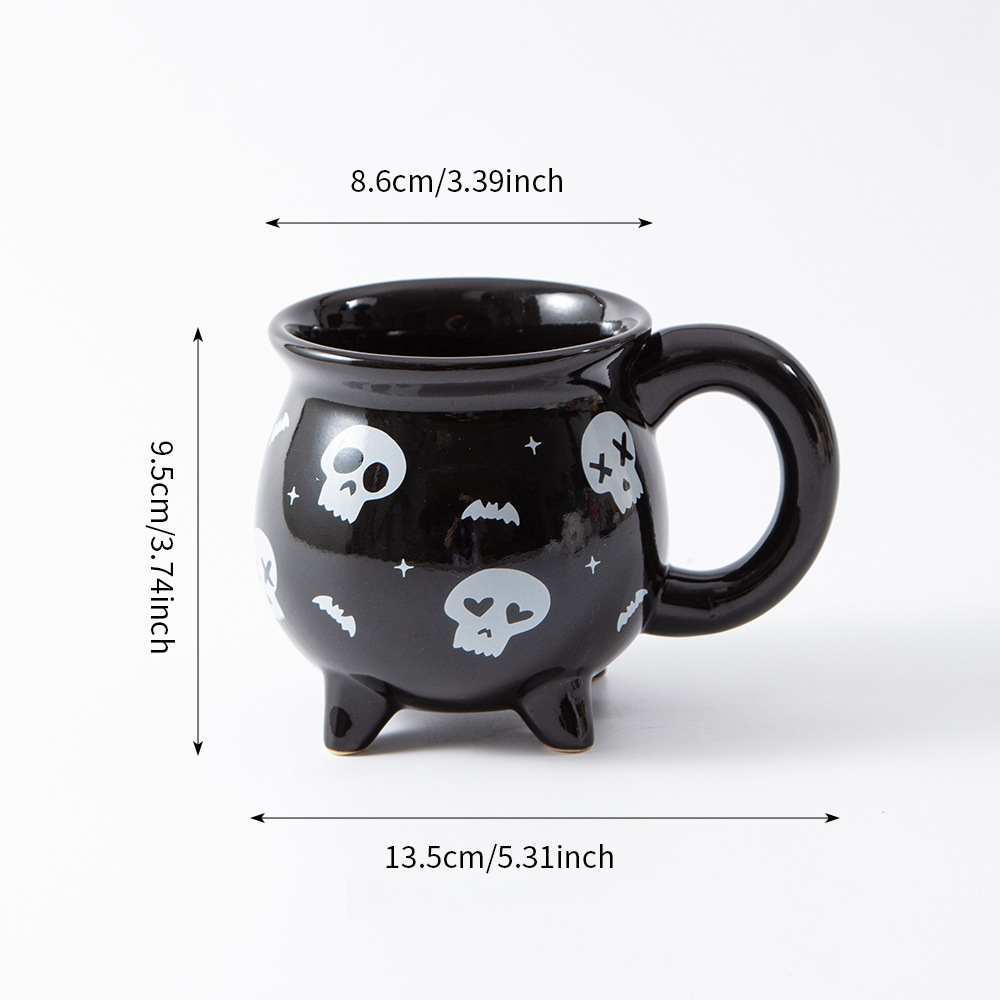 13oz Ceramic Cauldron Mug