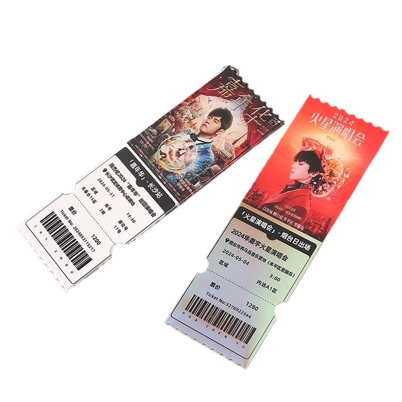 Acrylic Event Tickets