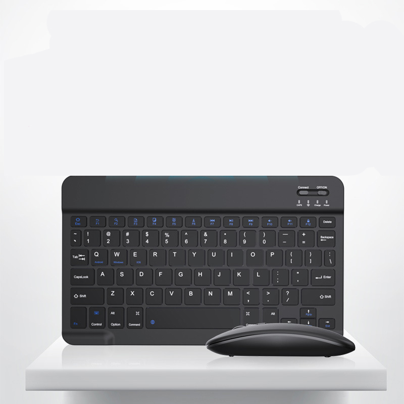 10-Inch Ultra-Slim Rechargeable Wireless Keyboard and Mouse Combo