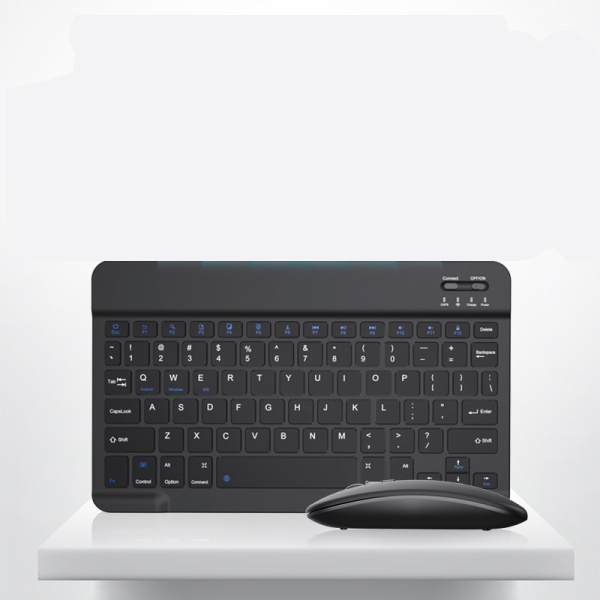 10-Inch Ultra-Slim Rechargeable Wireless Keyboard and Mouse Combo