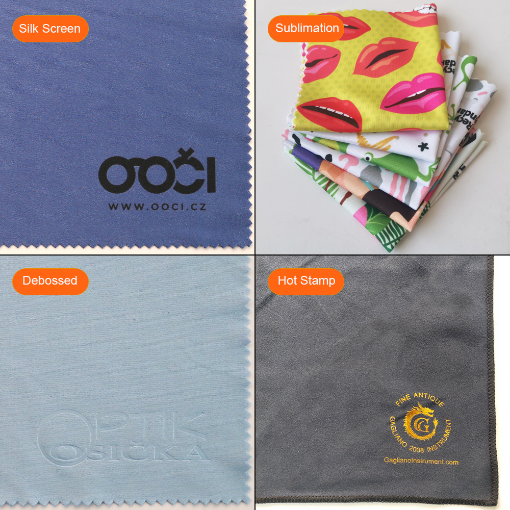 5.5''x5.5'' Microfiber Suede Cleaning Cloth
